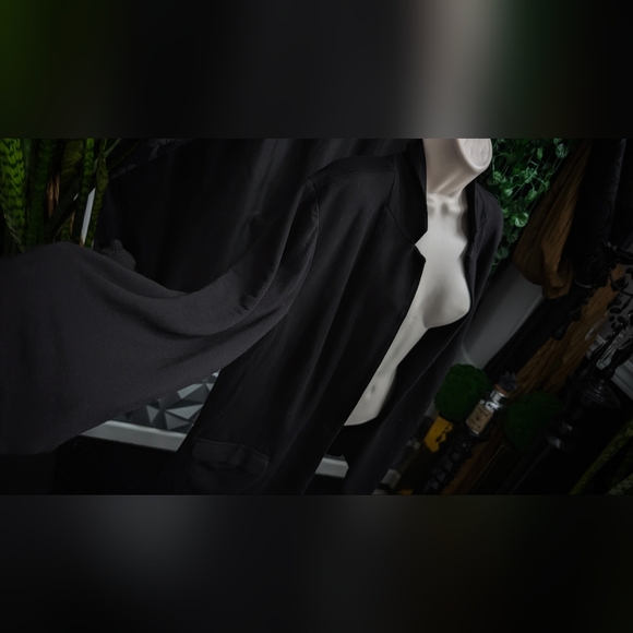 Philosophy Black Cardigan Blazer Suit Jacket XL-XXL - Picture 10 of 15